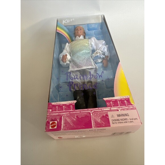 1999 Mattel Rainbow Prince Ken Doll #26359 NIB - Picture 3 of 5